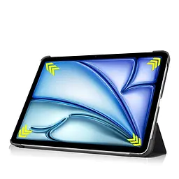 Чохол-книжка BeCover Smart Case для Apple iPad Air 11" M2/M3 (2024/2025) Black Abstraction (711598) - мініатюра 5