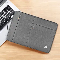 Чохол-сумка WiWU Alpha Slim Sleeve для Apple MacBook 15.6`/16` Grey [77773] - мініатюра 4