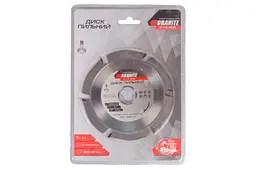 Диск пильний по дереву Granite 125 x 22.2 мм x 6 T - мініатюра 2