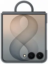 Чохол Samsung Flip 8 Silicone Ring Magnet Case EF-EF776CBEGUA Black (7292251)