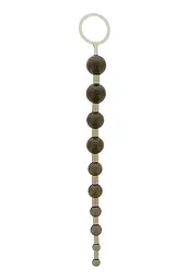 Ланцюжок Анальний ORIENTAL JELLY BUTT BEADS 10.5, BLACK, Черный