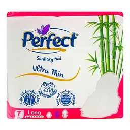 Прокладки ультратонкі Perfect Natural Ultra Thin Long 7 шт. - мініатюра 4
