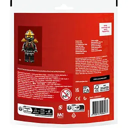 Конструктор LEGO Ninjago Автомобіль ніндзі Коула 39 деталей(30723) - мініатюра 3