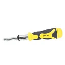 Викрутка Sigma з реверсом + насадки торцеві 1/4" 27шт CrV 4002121 - мініатюра 7