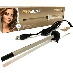 Тонка плойка Pro Mozer 2216 для афро кучерів - мініатюра 3