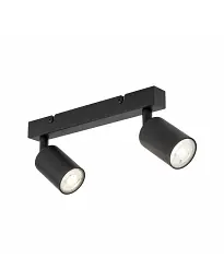 Світильник поворотний, спот TK Lighting 6175 Top GU10 2x10W IP20 Bk - мініатюра 3