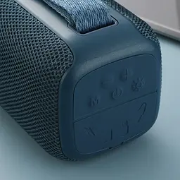 Портативна бездротова Bluetooth колонка T&G TG-339 з потужним звучанням LED-підсвічуванням та ремінцем для перенесення Чорний - мініатюра 7