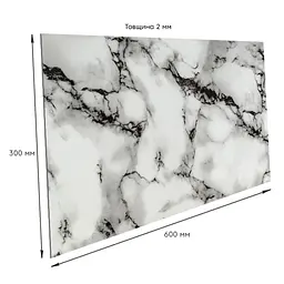 Самоклеюча стінова PET плитка Sticker Wall 600х300х2мм SW-00002333 - мініатюра 3