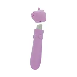 Вібратор-єдиноріжка Unihorn USB Bullet - Karma Lilac, віброкуля, USB-зарядка, 10 режимів - мініатюра 2
