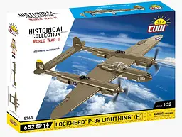 Конструктор дитячий літак Lockheed P-38H Lightning COBI 5763