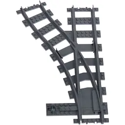 Конструктор Zipp Toys Потяг DF5 1391 з рельсами, червоний - мініатюра 5