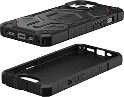 Чохол протиударний UAG Monarch Pro MagSafe для iPhone 15 (6.1") Carbon Fiber 1143401F4242 - мініатюра 9