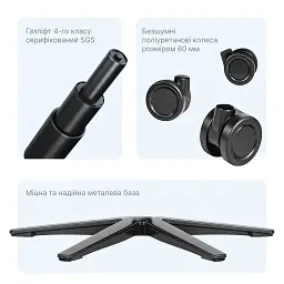 Офисное кресло Sihoo FlexCore OC120B (OC120G) - миниатюра 8
