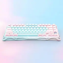 Клавіатура GravaStar Mercury K1 Lite 80 keys BSUN Grey BT/WL/USB Aurora Mist (GSK1LITE_PM_MINT) - мініатюра 12
