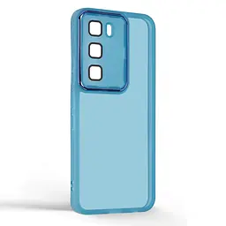 Защитный чехол для Infinix Hot 60 Pro 4G, Shade, синий, TPU+PC, матовый, защита всего корпуса, панель-накладка, противоударный, с высокими бортами, амортизирует удары при падениях, ArmorStandart (ARM88685) - мініатюра 2