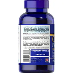 Жирні кислоти Puritan's Pride Double Strength Omega-3 Fish Oil 1200 mg 180 капсул - мініатюра 3