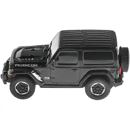 Машинка Rastar JEEP Wrangler JL 1:24 Чорний - мініатюра 3