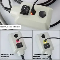 Душ Poputchik туристичний портативний  Li-ion 2200 мАг для кемпінгу та дачі помаранчевий - мініатюра 6