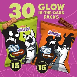 Печиво Kellogg's SCOOBY-DOO! Variety Pack Halloween 30шт, 840г - мініатюра 4