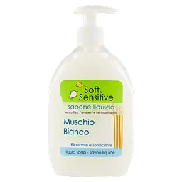 Мило Soft and sensitive Білий мускус