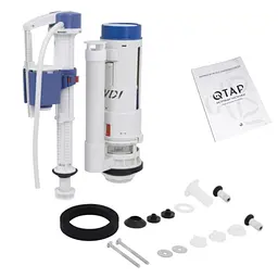 Унітаз підлоговий Qtap Robin Ultra Quiet з сидінням Slim Duroplast/ Soft-close/ Quick Release QT13226083AMB - мініатюра 8