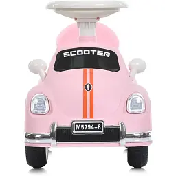 Дитяча каталка-толокар Bambi M 5794-8 до 30 кг рожевий - мініатюра 3