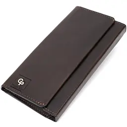Шкіряний чоловічий гаманець Grande Pelle 10.5х20.3х2.5 см acs0026945
