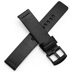 Шкіряний ремінець Primo Classic для годинника Xiaomi Amazfit GTR 47 мм Black - мініатюра 3