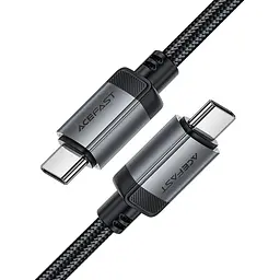 Дата кабель Acefast C20-03 Type-C to Type-C 60W (1.2m) Black - мініатюра 3