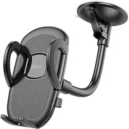 Холдер Hoco H10 General car holder windshield Чорний