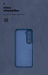 Чехол ArmorStandart ICON для Infinix Hot 60 5G Camera cover Dark Blue (ARM88243) - мініатюра 4