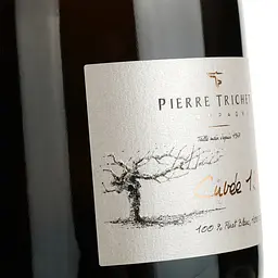 Шампанське Pierre Trichet Cuvee 1333 Brut Champagne Blanc de Blancs AOC біле брют 0.75 л - мініатюра 3