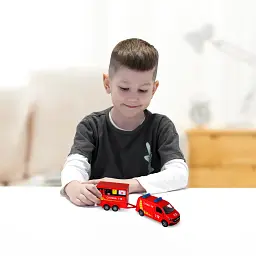 Ігровий набір - VOLKSWAGEN СЛУЖБА 112 (з причіпом) - мініатюра 2