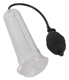 Помпа для пеніса Mister Boner Starters Power Pump, 22 см (прозорий) - мініатюра 3