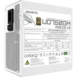 Блок живлення Gigabyte UD750GM PG5 V2 750W White (GP-UD750GM PG5 ICE) [148448] - мініатюра 5