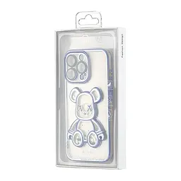 Чохол Shining Bear Case Protected Camera iPhone 13 Pro Blue - мініатюра 2