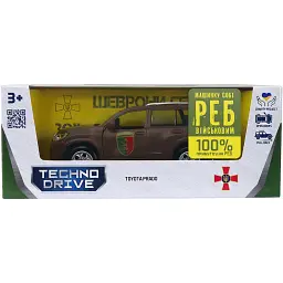 Машинка TechnoDrive серії Шеврони Героїв TOYOTA PRADO "24 ОМБр" - мініатюра 12
