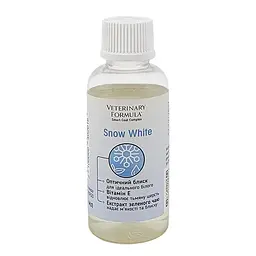 Шампунь для собак та кішок Veterinary Formula SCC Snow White Ветеринарна формула для тварин зі світлою вовною 50 мл