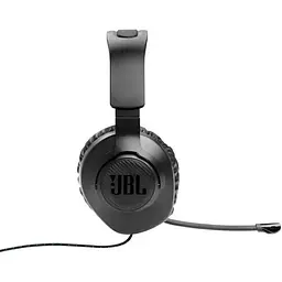 Навушники JBL Quantum 100X (JBLQ100XBLKGRN) провідні з мікрофоном чорні - мініатюра 4