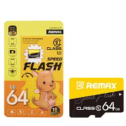 Карта пам'яті REMAX 64GB Speed Flash Class 10 Micro SD Card