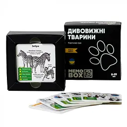 Настільна гра JoyBand MemoBox Delux Дивовижні тварини (MBD106) - мініатюра 2