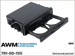 Універсальна кишеня з підсклянником AWM 781-00-155 - мініатюра 6