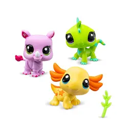 Ігровий набір Littlest Pet Shop Настрій дикої природи 00557 аксесуари та 3 фігурки - мініатюра 2