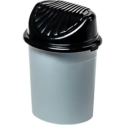 Кошик для сміття Stars Plast 1.7 л сірий (94052/сір)