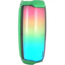 Бездротовий Bluetooth динамік PULSE 4 LED, 10W, 4000mAh, дистанція - 10m, Green, Corton BOX