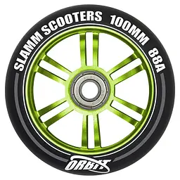 Колесо Slamm Orbit 100 мм Зелений
