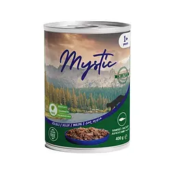 Вологий корм Mystic для котів шматочки анчоуса в желе 400г