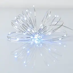 Електрогірлянда Yes! Fun Нитка на мідному дроті 40 LED холодно-біла 4 м статична (975028) - мініатюра 3