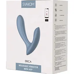 Вібратор Svakom Erica Dusty Blue (SO8978) [117609] - мініатюра 7