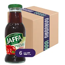 Упаковка нектара Jaffa Вишневый 1.5 л (250 мл х 6 шт.)